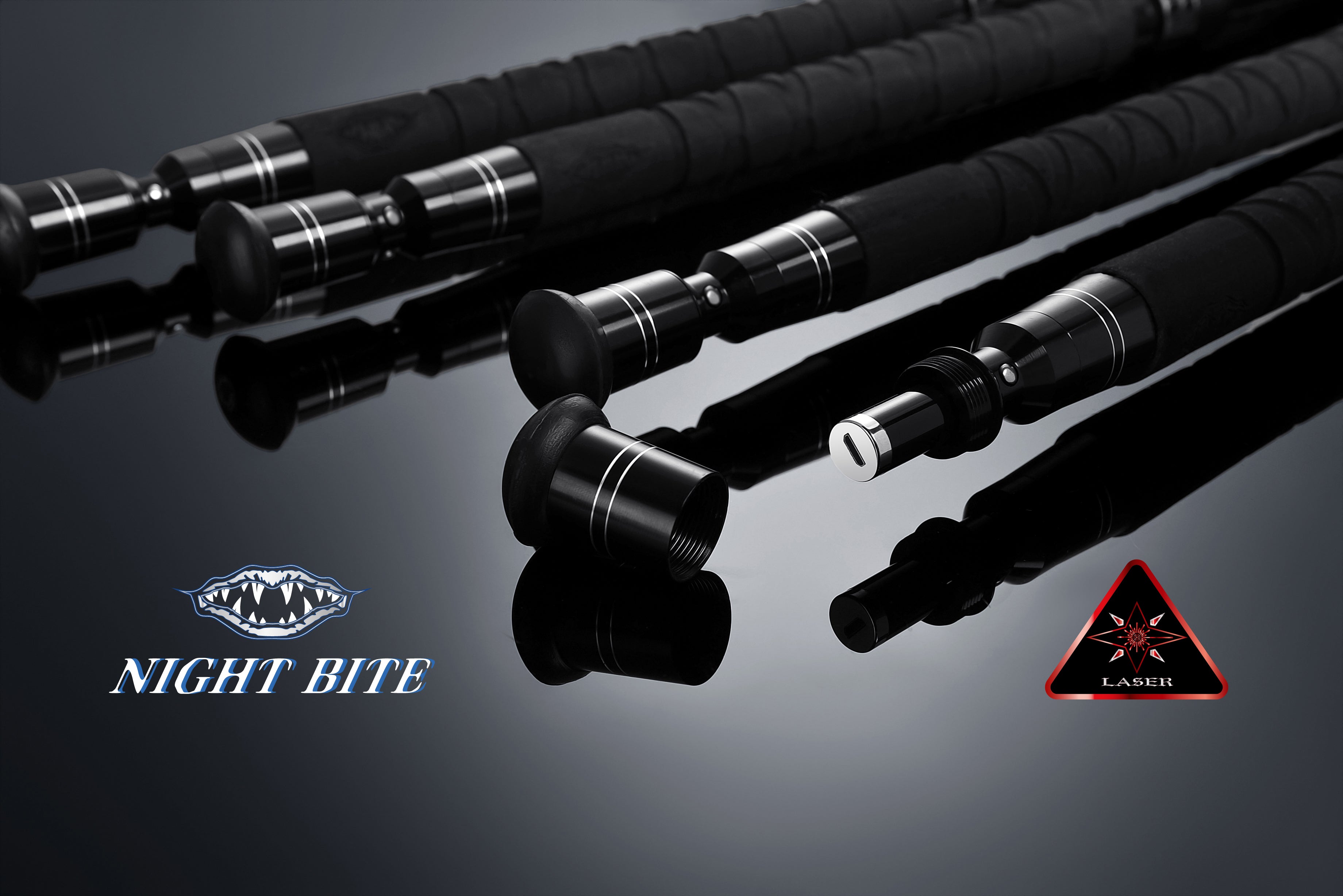 Night Bite Spinning Sturgeon / Catfish Rod