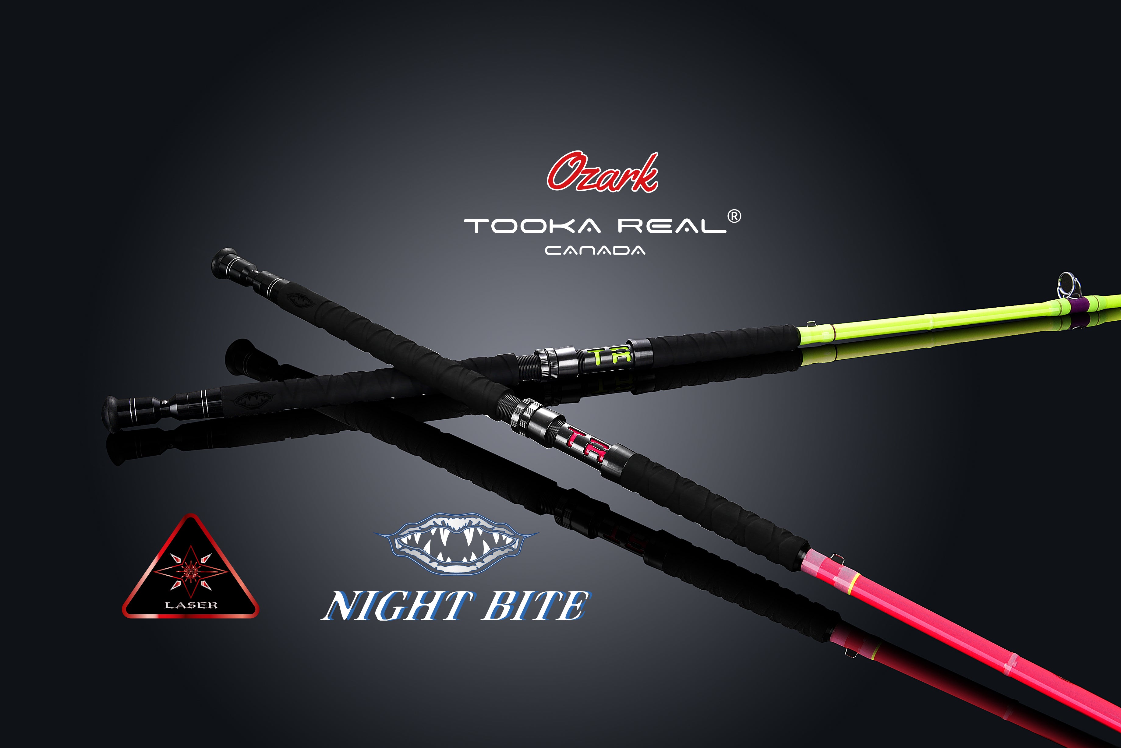 Night Bite Spinning Sturgeon / Catfish Rod